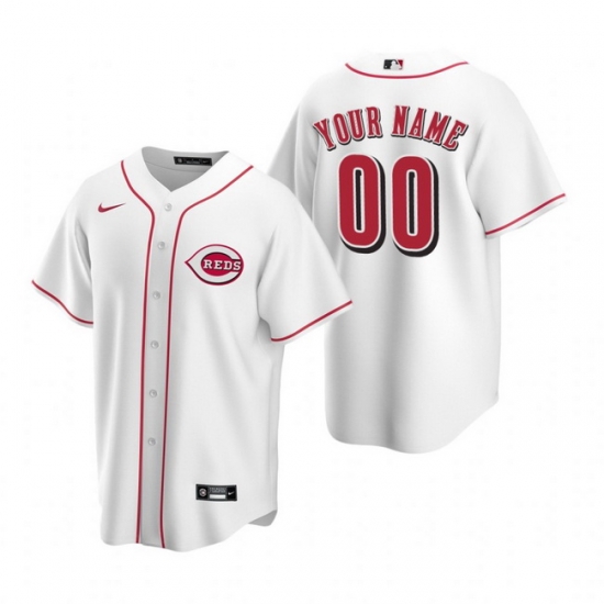 Men Women Youth Toddler All Size Cincinnati Reds Custom White Stitched Cool Base Home Jersey cheap jerseys for sale - CheapJerseys.Shop