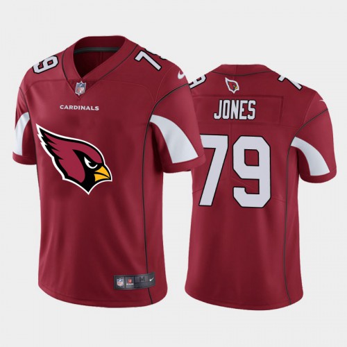 Arizona Arizona Cardinals #79 Chandler Jones Red Men's Big Team Logo Vapor Limited Jersey Men's cheap jerseys for sale - CheapJerseys.Shop