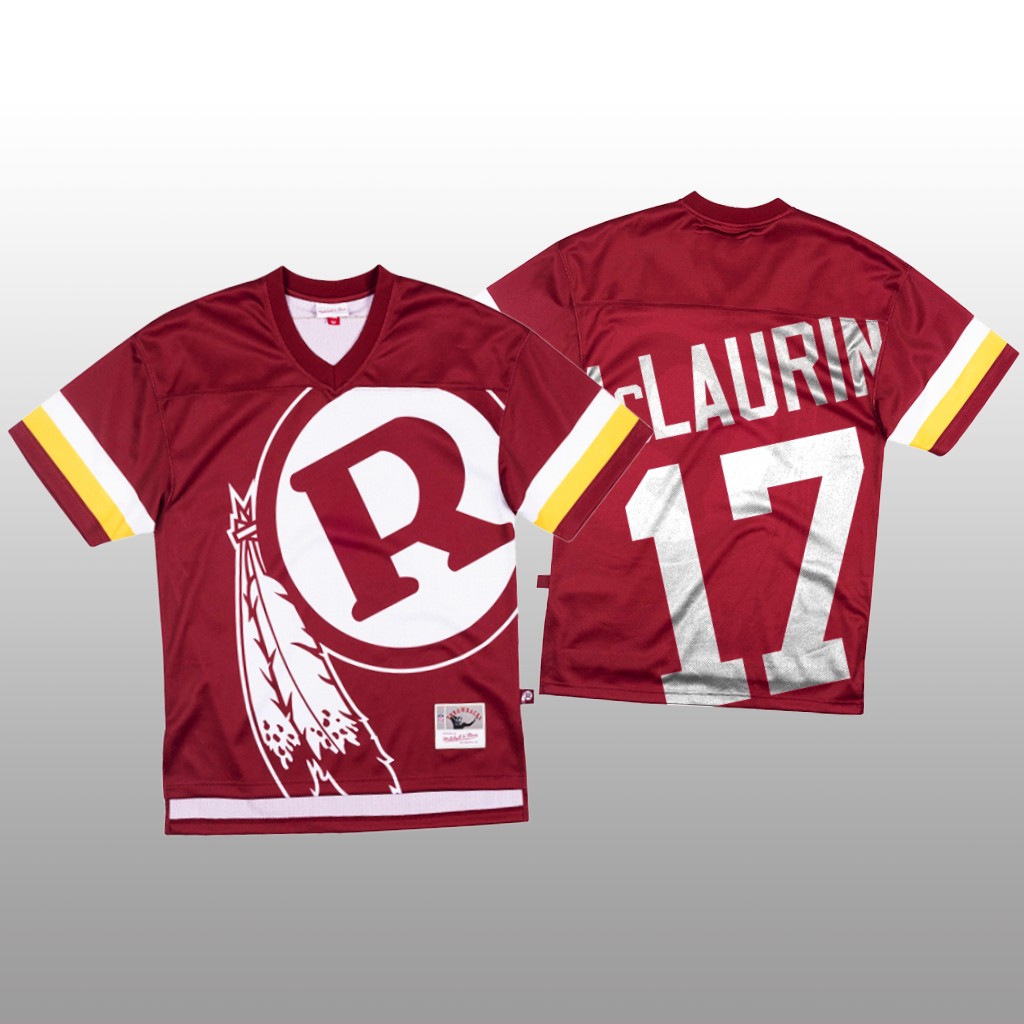 Washington Commanders #17 Terry McLaurin Red Men's Mitchell & Nell Big Face Fashion Limited Jersey cheap jerseys for sale - CheapJerseys.Shop