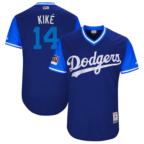 Los Angeles Dodgers #14 Enrique Hernandez Royal