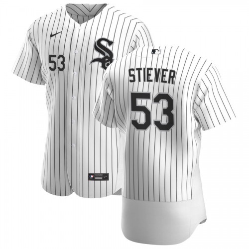 Chicago Chicago White Sox #53 Jonathan Stiever Men's White Home 2020 Authentic Player Jersey Men's cheap jerseys for sale - CheapJerseys.Shop