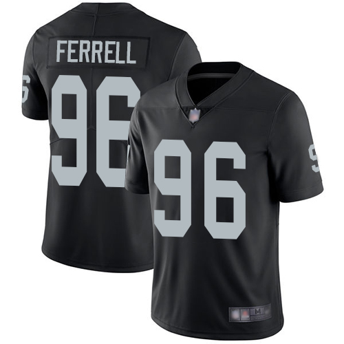 Las Vegas Raiders #96 Clelin Ferrell Black Team Color Men's Stitched Vapor Untouchable Limited Jersey Men's cheap jerseys for sale - CheapJerseys.Shop