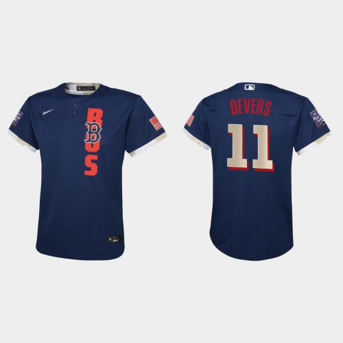 Boston Boston Red Sox #11 Rafael Devers Youth 2021 All Star Game Navy Jersey Youth cheap jerseys for sale - CheapJerseys.Shop