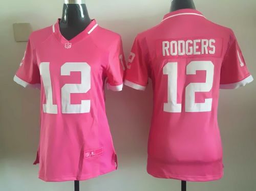 Packers #12 Aaron Rodgers Pink Women's Stitched Elite Bubble Gum Jersey cheap jerseys for sale - CheapJerseys.Shop