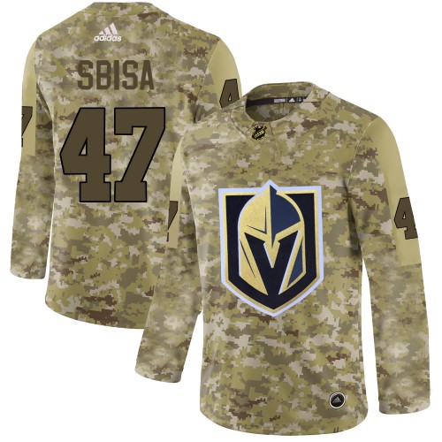 Golden Vegas Golden Knights #47 Luca Sbisa Camo Authentic Stitched Jersey Men's cheap jerseys for sale - CheapJerseys.Shop