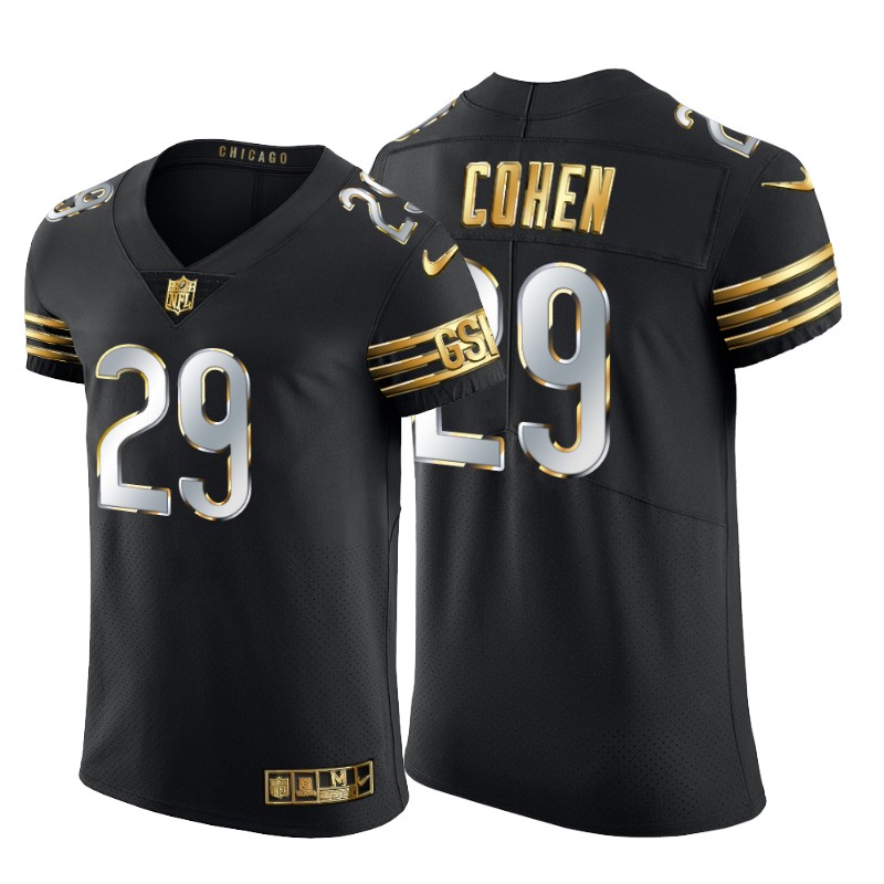 Chicago Bears #29 Tarik Cohen Men's Black Edition Vapor Untouchable Elite Jersey cheap jerseys for sale - CheapJerseys.Shop