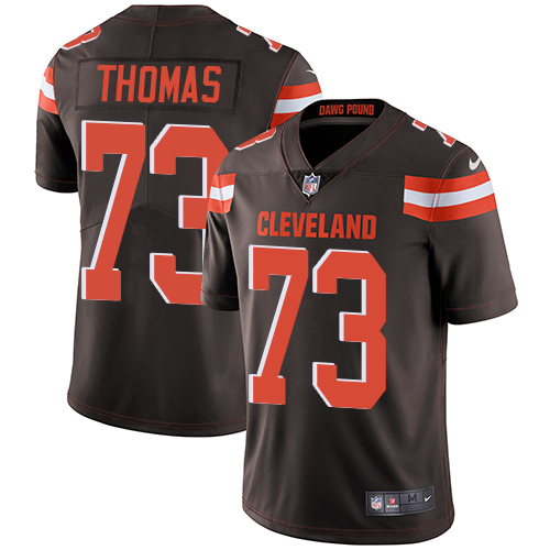 Browns #73 Joe Thomas Brown Team Color Youth Stitched Vapor Untouchable Limited Jersey cheap jerseys for sale - CheapJerseys.Shop