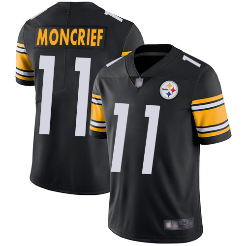 Pittsburgh Steelers #11 Donte Moncrief Black Team Color Men's Stitched Vapor Untouchable Limited Jersey Men's cheap jerseys for sale - CheapJerseys.Shop
