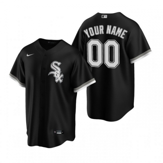 Men Women Youth Toddler All Size Chicago White Sox Custom Black Stitched Cool Base Jersey cheap jerseys for sale - CheapJerseys.Shop