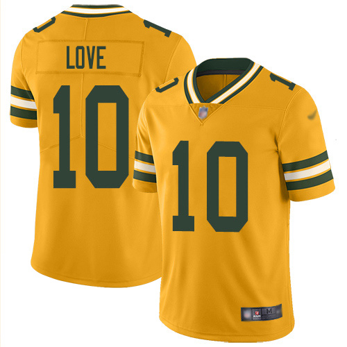 Packers #10 Jordan Love Gold Youth Stitched Limited Inverted Legend Jersey cheap jerseys for sale - CheapJerseys.Shop