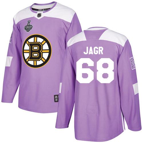 Boston Bruins #68 Jaromir Jagr Purple Authentic Fights Cancer Stanley Cup Final Bound Stitched Jersey Men's cheap jerseys for sale - CheapJerseys.Shop