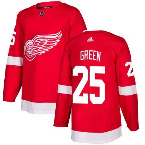 Detroit Red Wings #25 Mike Green Red Home Authentic Stitched Youth Jersey Youth cheap jerseys for sale - CheapJerseys.Shop