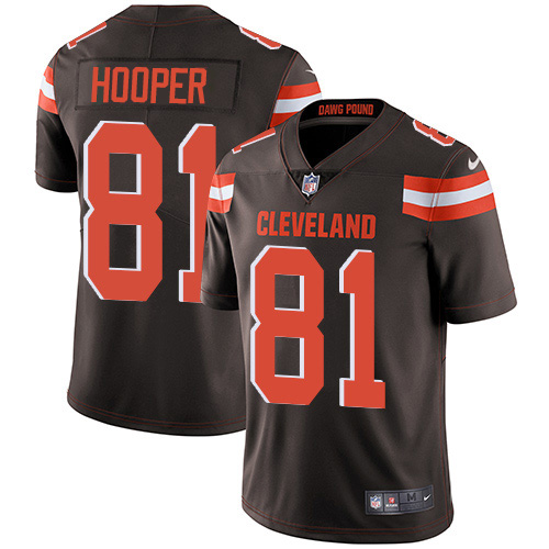 Cleveland Browns #81 Austin Hooper Brown Team Color Youth Stitched Vapor Untouchable Limited Jersey Youth cheap jerseys for sale - CheapJerseys.Shop