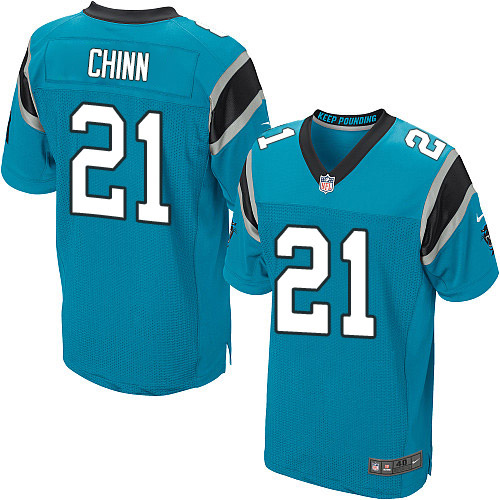 Panthers #21 Jeremy Chinn Blue Alternate Men's Stitched New Elite Jersey cheap jerseys for sale - CheapJerseys.Shop