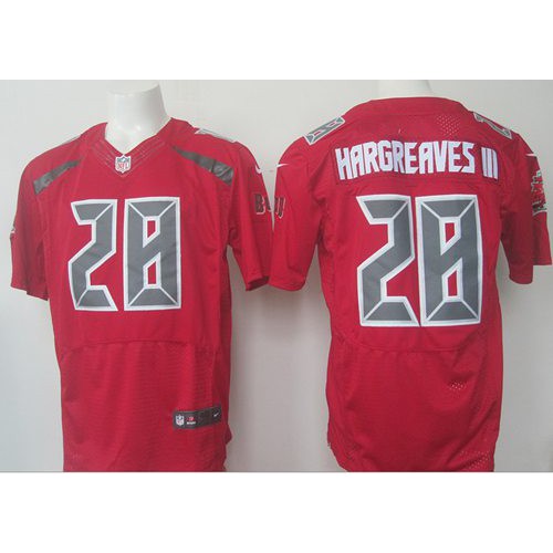 Tampa Bay Buccaneers #28 Vernon Hargreaves III Red Men's Stitched Elite Rush Jersey Men's cheap jerseys for sale - CheapJerseys.Shop