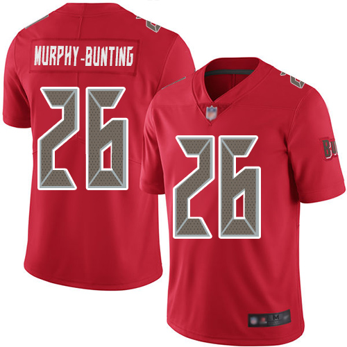 Tampa Bay Buccaneers #26 Sean Murphy-Bunting Red Youth Stitched Limited Rush Jersey Youth cheap jerseys for sale - CheapJerseys.Shop