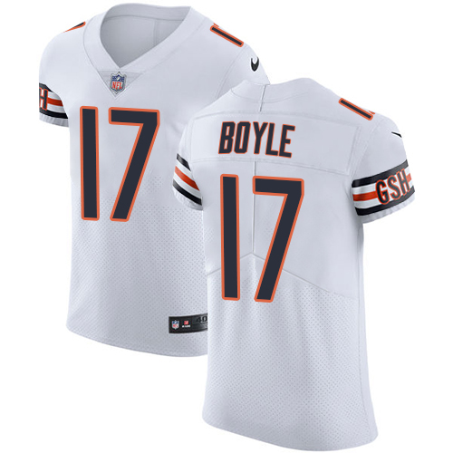 Bears #17 Tim Boyle White Men's Stitched Vapor Untouchable Elite Jersey cheap jerseys for sale - CheapJerseys.Shop
