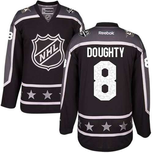 Los Angeles Kings #8 Drew Doughty Black 2017 All-Star Pacific Division Stitched Jersey Men's cheap jerseys for sale - CheapJerseys.Shop
