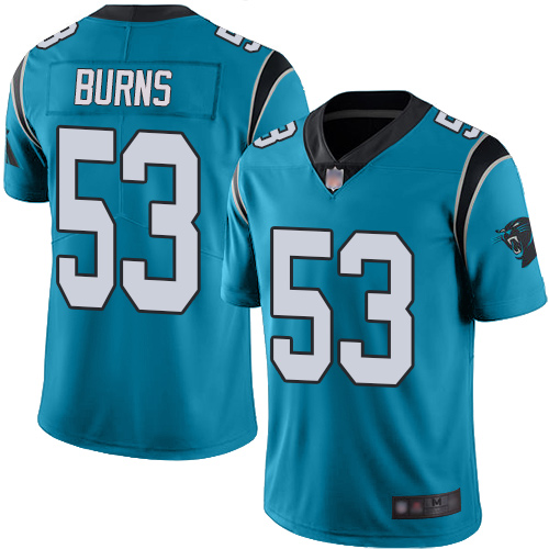 Panthers #53 Brian Burns Blue Alternate Men's Stitched Vapor Untouchable Limited Jersey cheap jerseys for sale - CheapJerseys.Shop