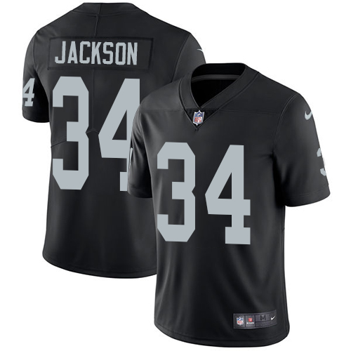 Raiders #34 Bo Jackson Black Team Color Youth Stitched Vapor Untouchable Limited Jersey cheap jerseys for sale - CheapJerseys.Shop