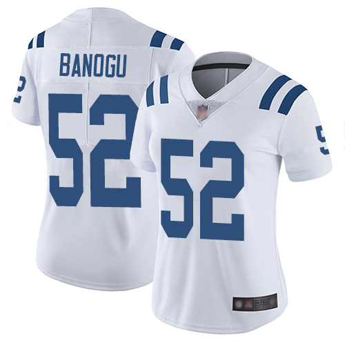 Indianapolis Colts #52 Ben Banogu White Women's Stitched Vapor Untouchable Limited Jersey Womens cheap jerseys for sale - CheapJerseys.Shop