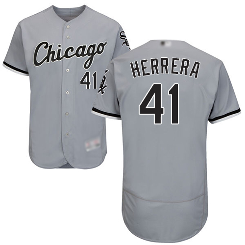 Chicago White Sox #41 Kelvin Herrera Grey Flexbase Authentic Collection Stitched Jersey Men's cheap jerseys for sale - CheapJerseys.Shop