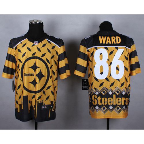 Pittsburgh Steelers #86 Hines Ward Gold Men's Stitched Elite Noble Fashion Jersey Men's cheap jerseys for sale - CheapJerseys.Shop