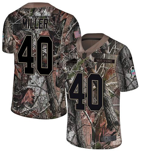 Bills #40 Von Miller Camo Youth Stitched Limited Rush Realtree Jersey cheap jerseys for sale - CheapJerseys.Shop