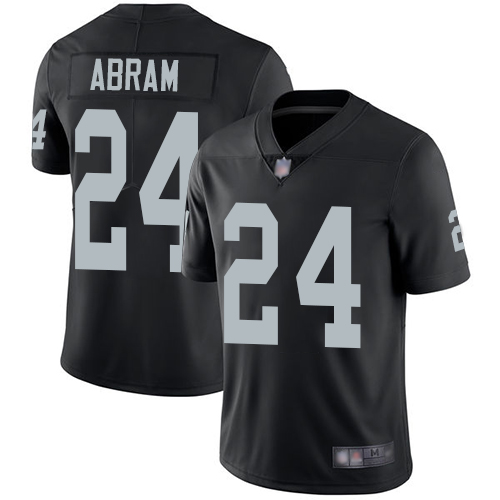 Raiders #24 Johnathan Abram Black Team Color Men's Stitched Vapor Untouchable Limited Jersey cheap jerseys for sale - CheapJerseys.Shop