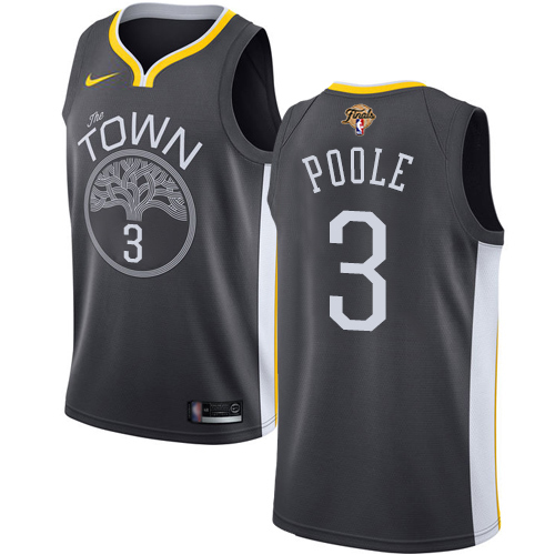 Golden State Golden State Warriors #3 Jordan Poole Mens Black 2022 Finals Swingman Statement Edition Jersey Mens cheap jerseys for sale - CheapJerseys.Shop