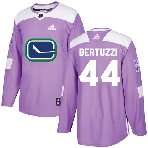 Vancouver Canucks #44 Todd Bertuzzi Purple Authentic Fights Cancer Stitched Jersey Men's cheap jerseys for sale - CheapJerseys.Shop