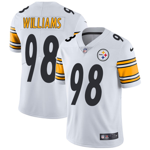 Pittsburgh Steelers #98 Vince Williams White Youth Stitched Vapor Untouchable Limited Jersey Youth cheap jerseys for sale - CheapJerseys.Shop