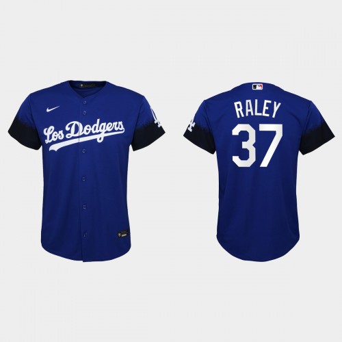 Los Angeles Los Angeles Dodgers #37 Luke Raley Youth 2021 City Connect Jersey Royal Youth cheap jerseys for sale - CheapJerseys.Shop