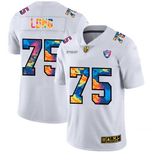 Las Vegas Las Vegas Raiders #75 Howie Long Men's White Multi-Color 2020 Crucial Catch Limited Jersey Men's cheap jerseys for sale - CheapJerseys.Shop