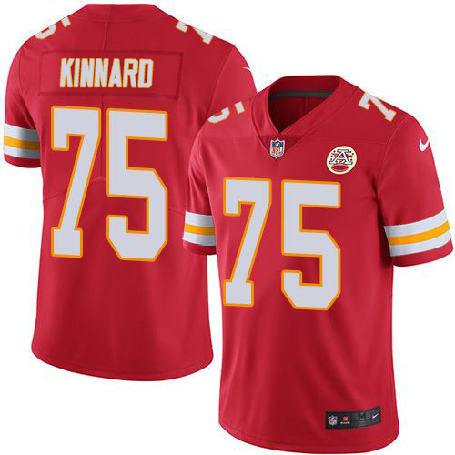 Chiefs #75 Darian Kinnard Red Team Color Youth Stitched Vapor Untouchable Limited Jersey cheap jerseys for sale - CheapJerseys.Shop
