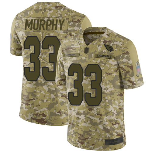 Arizona Cardinals #33 Byron Murphy Camo Men's Stitched Limited 2018 Salute to Service Jersey Men's cheap jerseys for sale - CheapJerseys.Shop