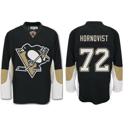 Pittsburgh Penguins #72 Patric Hornqvist Black Home Stitched Jersey Men's cheap jerseys for sale - CheapJerseys.Shop