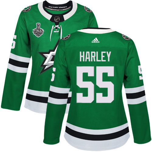 Dallas Stars #55 Thomas Harley Green Home Authentic Women's 2020 Stanley Cup Final Stitched Jersey Womens cheap jerseys for sale - CheapJerseys.Shop