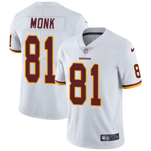 Washington Commanders #81 Art Monk White Men's Stitched Vapor Untouchable Limited Jersey Men's cheap jerseys for sale - CheapJerseys.Shop