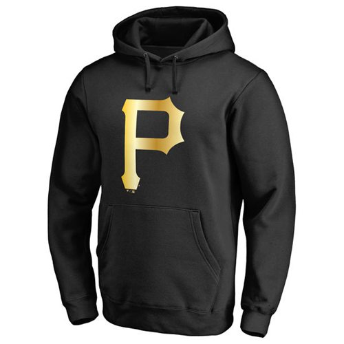 Pittsburgh Pirates Gold Collection Pullover Hoodie Black cheap jerseys for sale - CheapJerseys.Shop