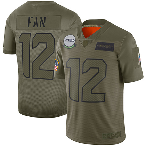 Seahawks #12 Fan Camo Youth Stitched Limited 2019 Salute To Service Jersey cheap jerseys for sale - CheapJerseys.Shop