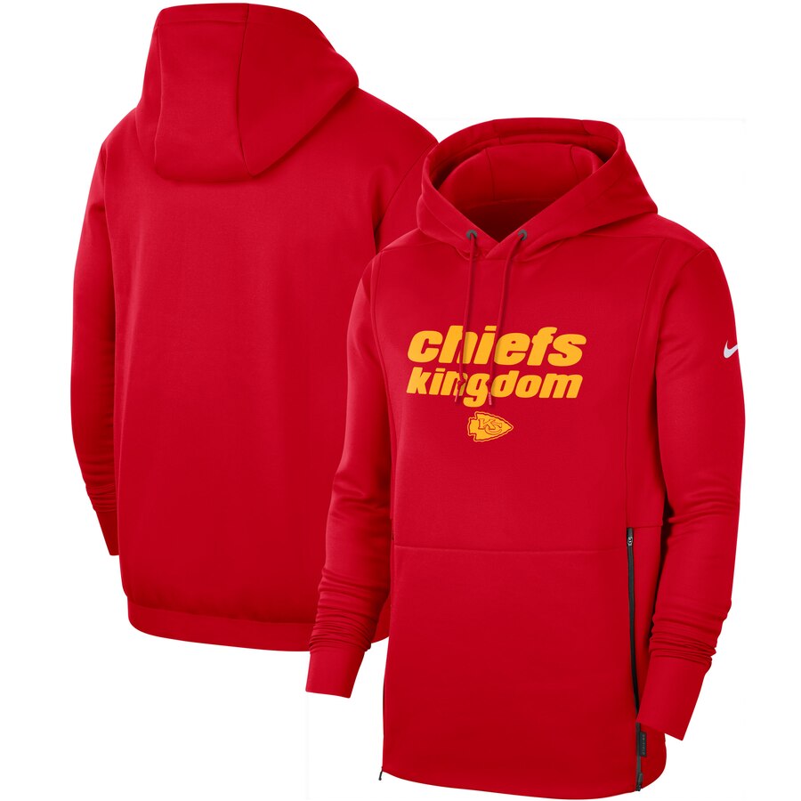 Kansas City Chiefs Sideline Local Performance Pullover Hoodie Red cheap jerseys for sale - CheapJerseys.Shop