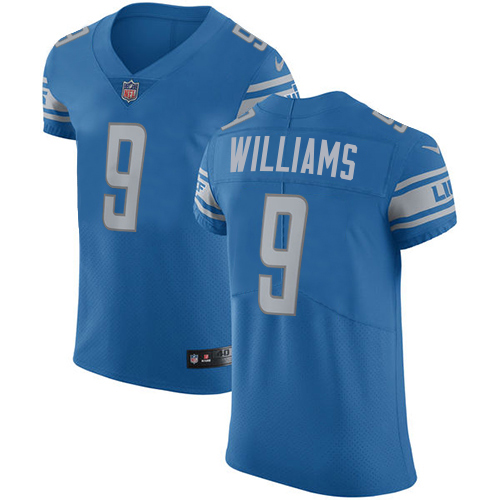 Lions #9 Jameson Williams Blue Team Color Men's Stitched Vapor Untouchable Elite Jersey cheap jerseys for sale - CheapJerseys.Shop