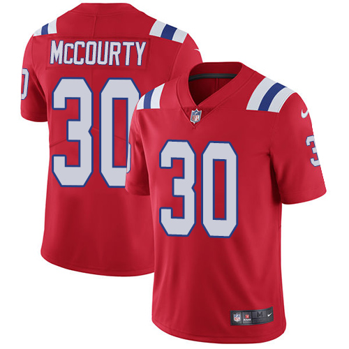New England Patriots #30 Jason McCourty Red Alternate Men's Stitched Vapor Untouchable Limited Jersey Men's cheap jerseys for sale - CheapJerseys.Shop
