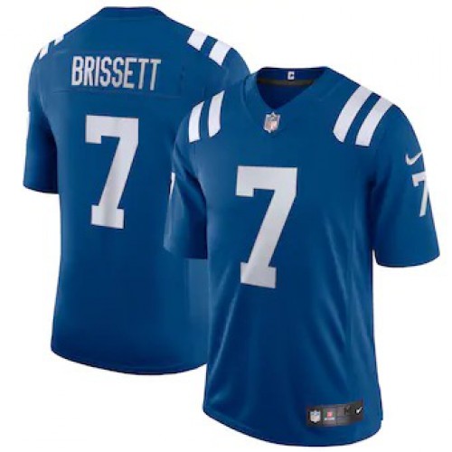 Indianapolis Indianapolis Colts #7 Jacoby Brissett Men's Royal 2020 Vapor Limited Jersey Men's cheap jerseys for sale - CheapJerseys.Shop
