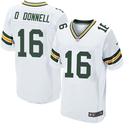 Packers #16 Pat O'Donnell White Men's Stitched New Elite Jersey cheap jerseys for sale - CheapJerseys.Shop