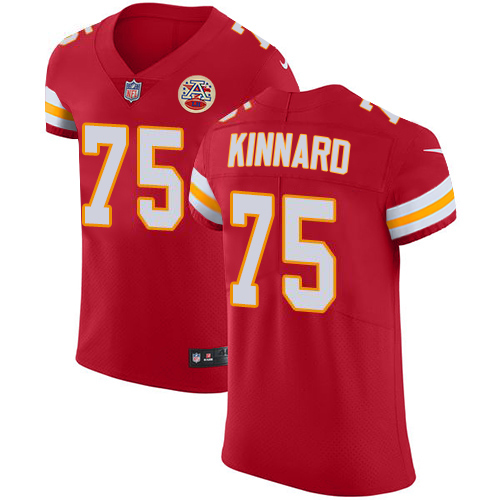Chiefs #75 Darian Kinnard Red Team Color Men's Stitched Vapor Untouchable Elite Jersey cheap jerseys for sale - CheapJerseys.Shop