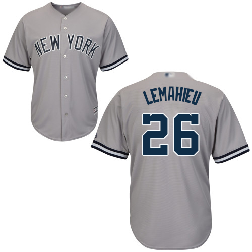 New York Yankees #26 DJ LeMahieu Grey Cool Base Stitched Youth Jersey Youth cheap jerseys for sale - CheapJerseys.Shop