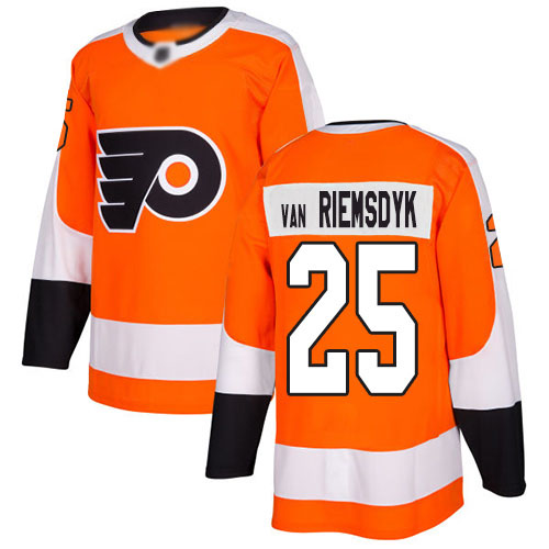 Philadelphia Flyers #25 James Van Riemsdyk Orange Home Authentic Stitched Jersey Men's cheap jerseys for sale - CheapJerseys.Shop