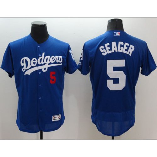 Los Angeles Dodgers #5 Corey Seager Blue Flexbase Authentic Collection Stitched Jersey Men's cheap jerseys for sale - CheapJerseys.Shop